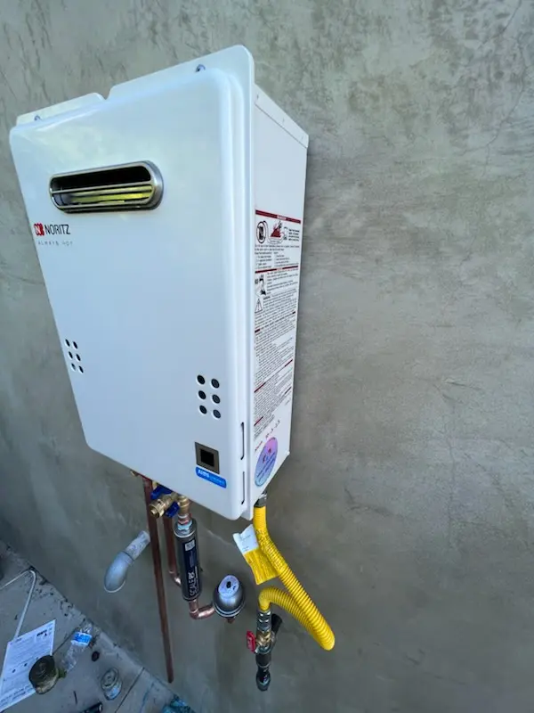 Tankless water heater installation for New Durham homes